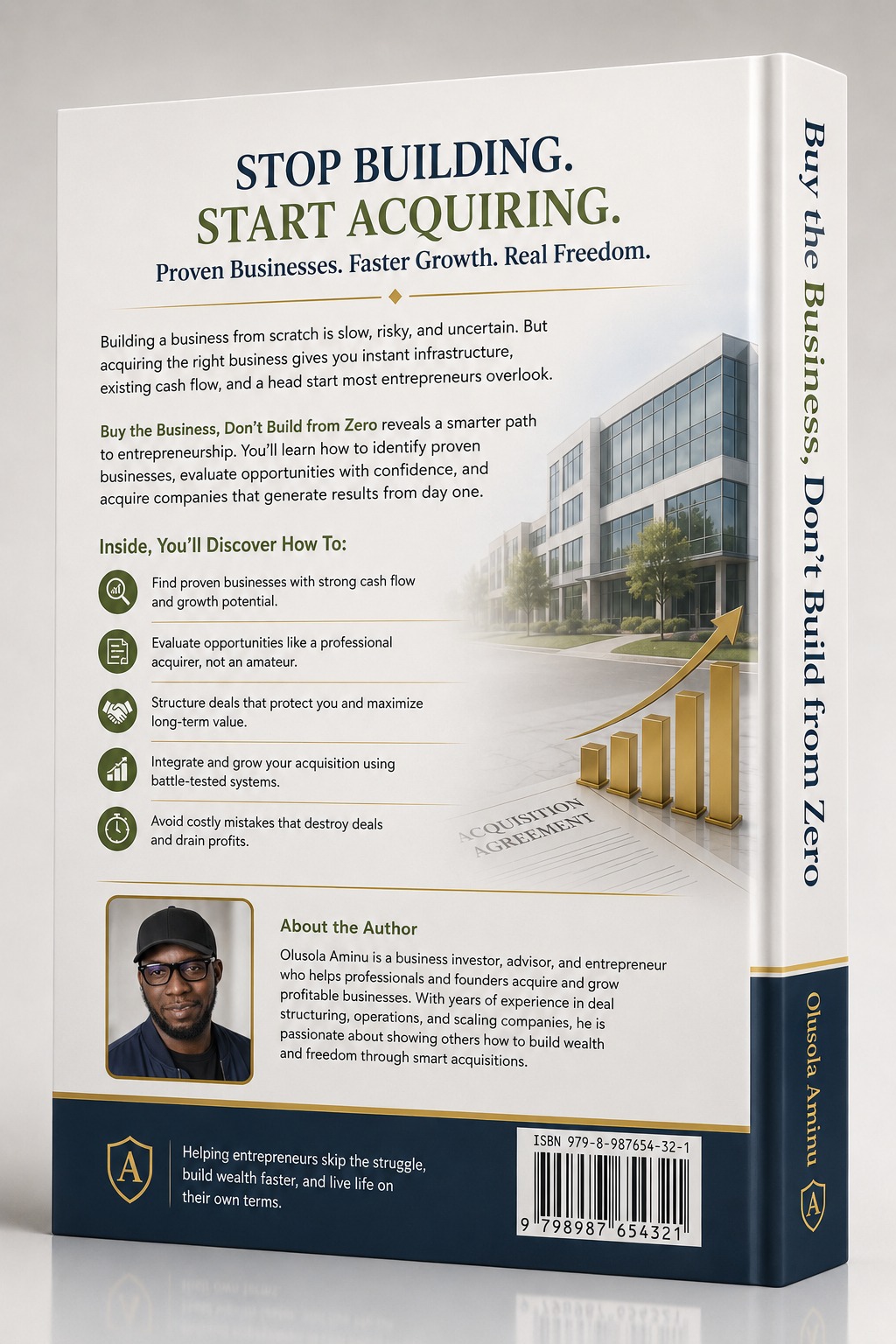 Buy the Business, Don’t Build from Zero back cover
